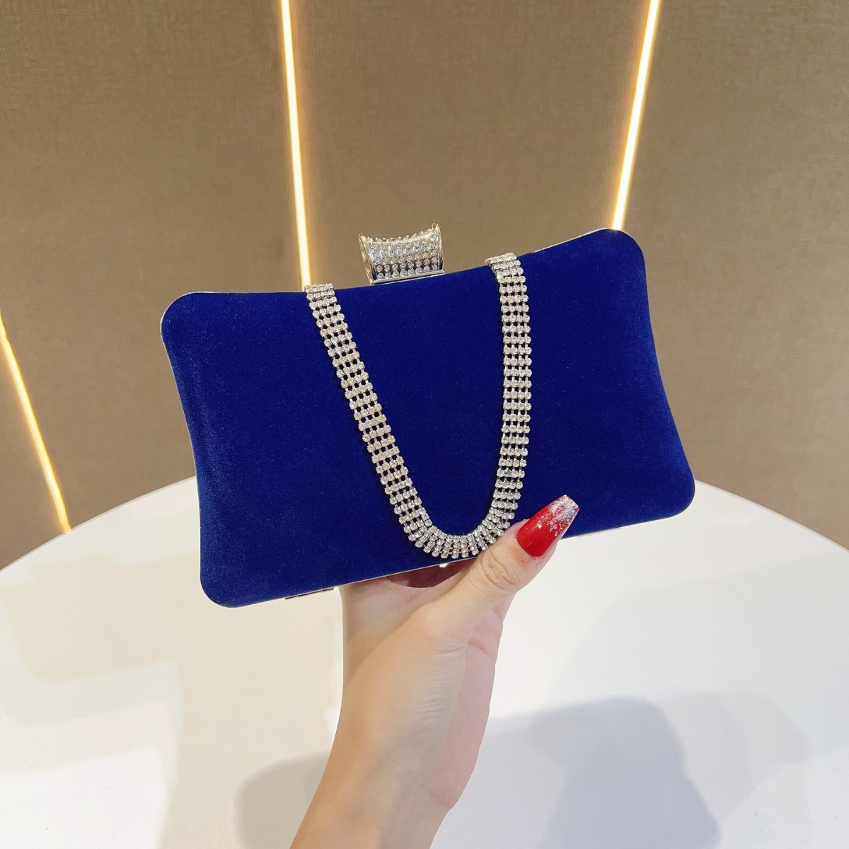 Tassel Fringe Trim - Sac de Banquet en velours pour
