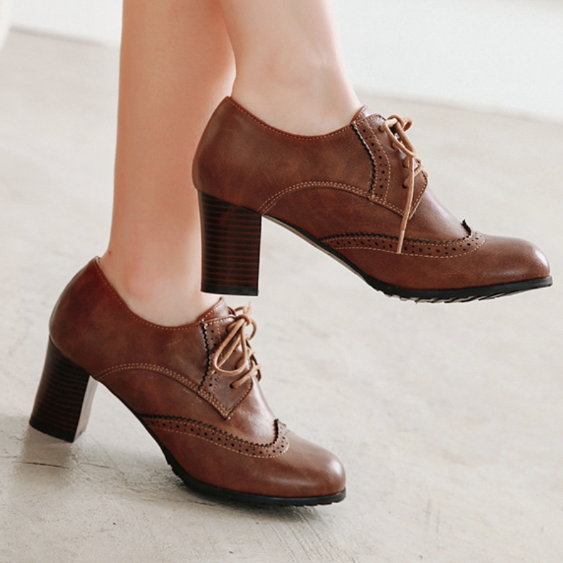 Mocassins à talons hauts vinta - Guipure Lace Panel avis et prix