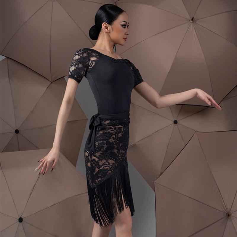 Vêtements de danse latine Samb - Tassel Fringe Trim avis et prix