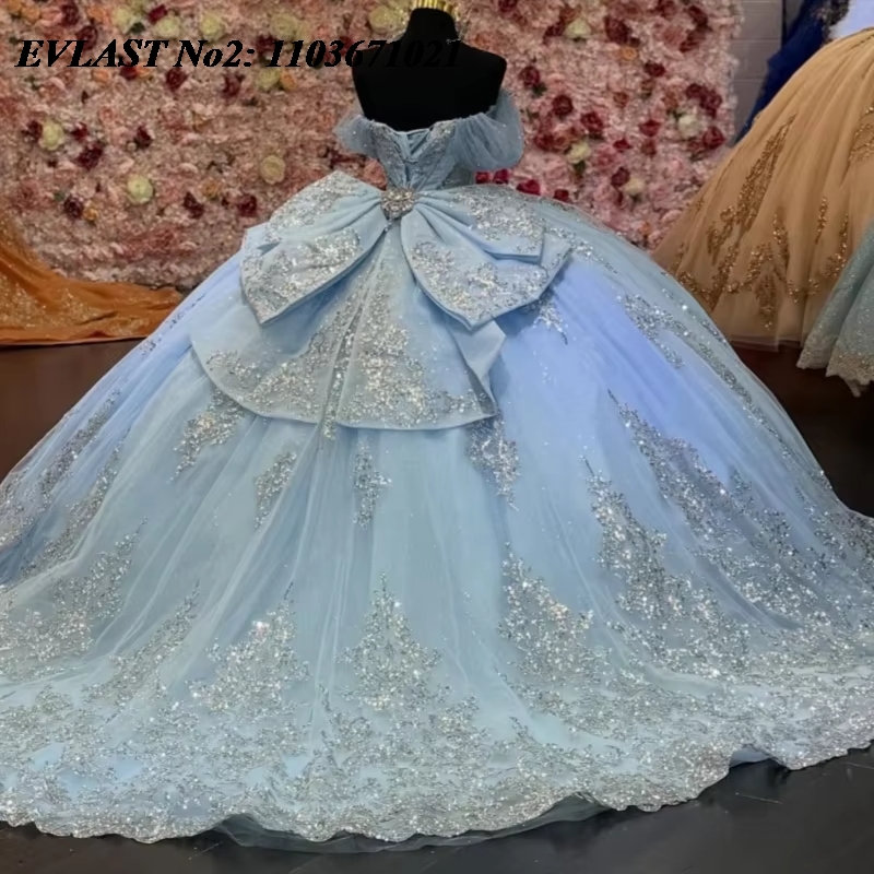 Robe de bal EVLAST personnalis - Tassel Fringe Trim avis et prix
