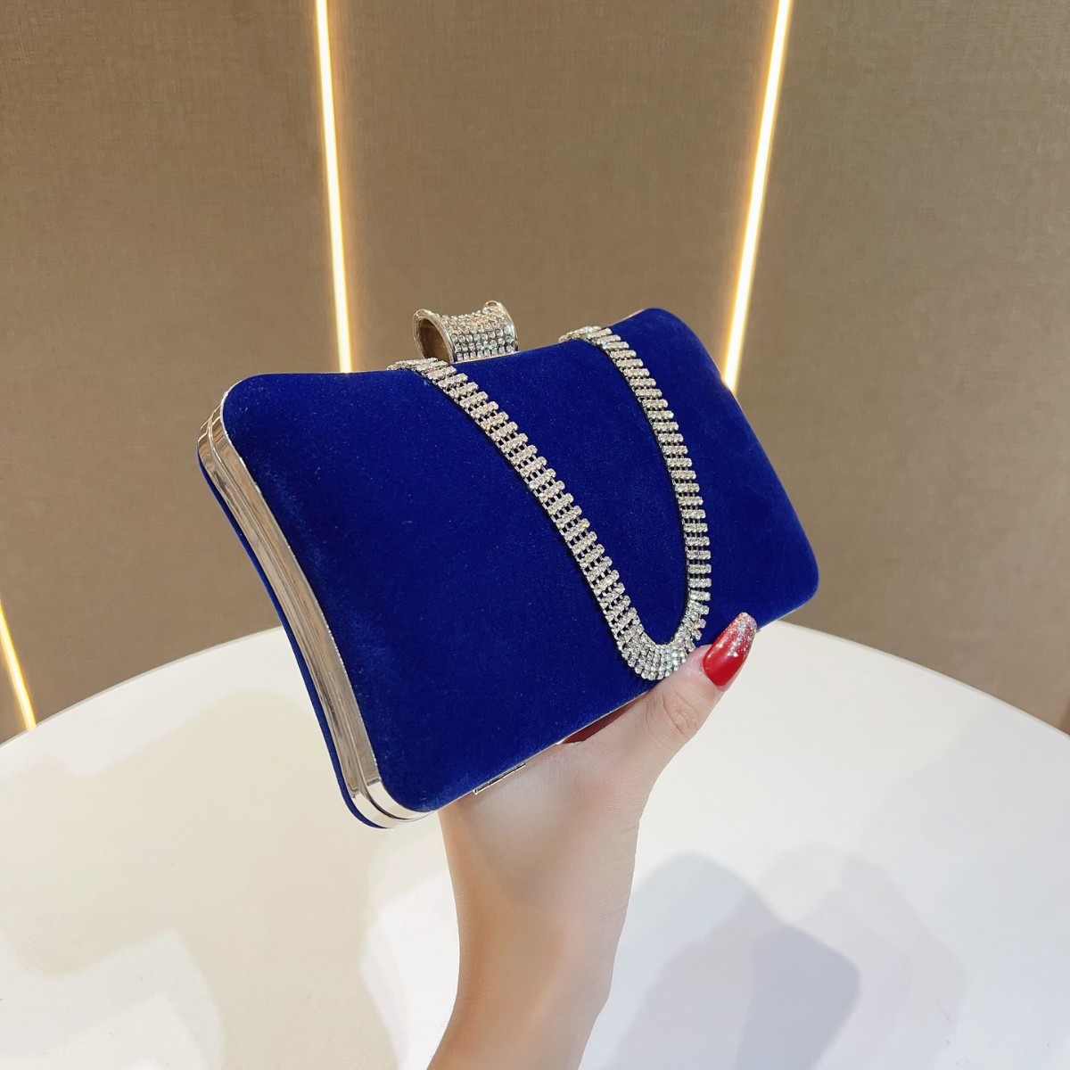 Sac de Banquet en velours pour - Tassel Fringe Trim avis et prix
