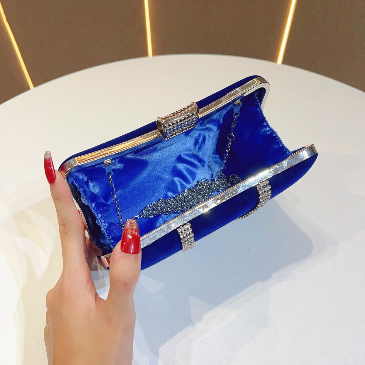 Sac de Banquet en velours pour - Tassel Fringe Trim avis et prix