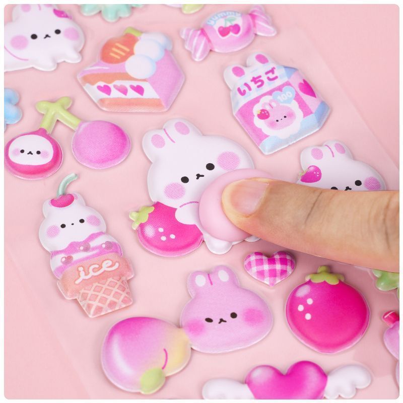 Autocollants à bulles 3D lapin - Craft Embellishment World avis et prix
