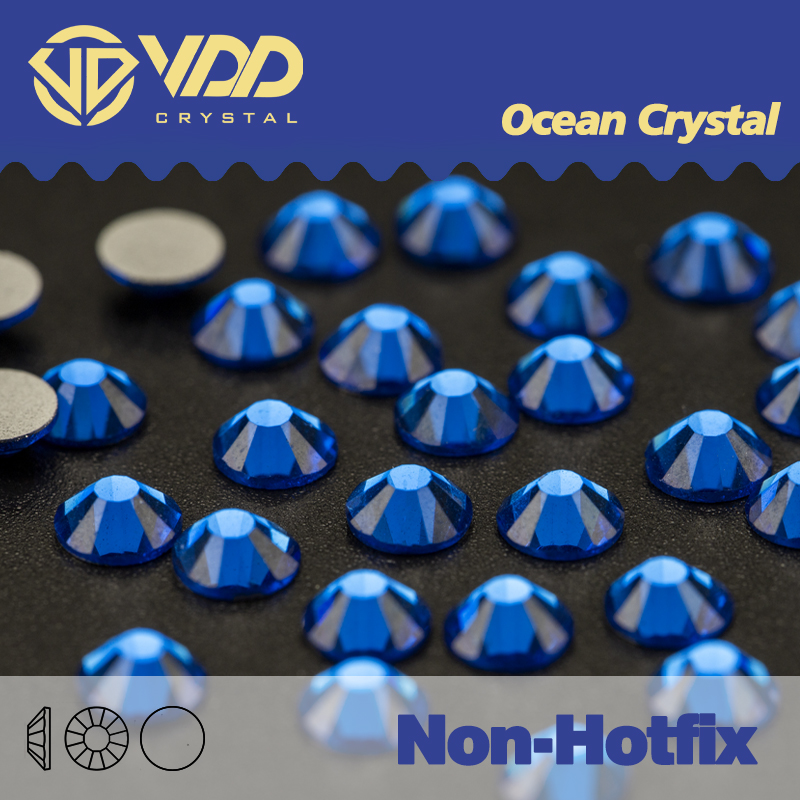 VDD 029 Capri bleu strass cris - Hotfix Rhinestone Sheet avis et prix
