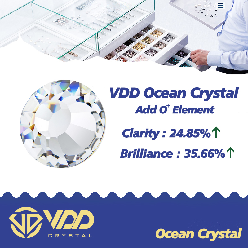 VDD 029 Capri bleu strass cris - Hotfix Rhinestone Sheet avis et prix