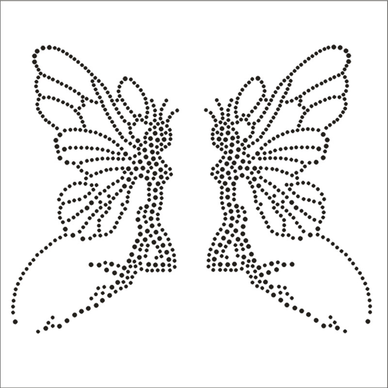 Autocollants thermiques person - Hotfix Rhinestone Sheet avis et prix