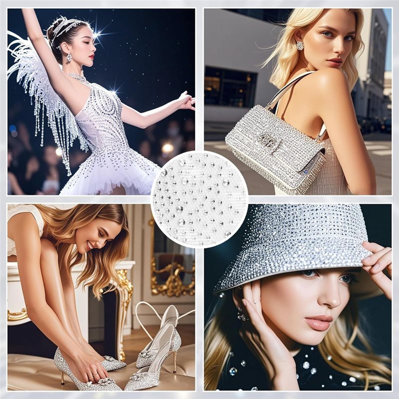 NOUVEAUTÉ EN STOCK - 12 Feuill - Hotfix Rhinestone Sheet avis et prix